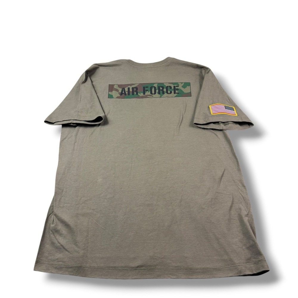 NWT Nike Air Force Falcons Military Pack T-Shirt Olive Green/Black Mens XL USA - Picture 2 of 10